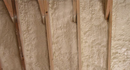 closed-cell spray foam for London applications